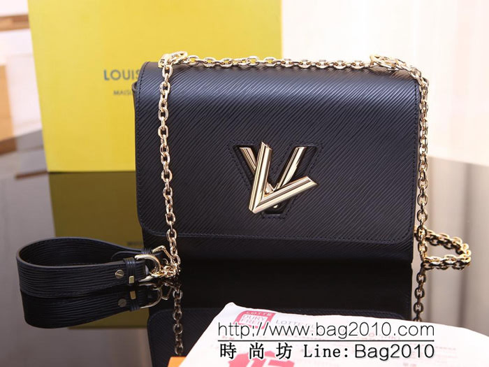 LV路易威登 最新最火款 Twist Denim中號 範冰冰同款 新款TWIST 50273  Bhq1270